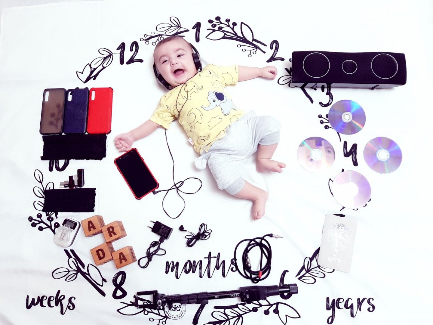 مکعب چوبی حروف لاتین Arda paşam?