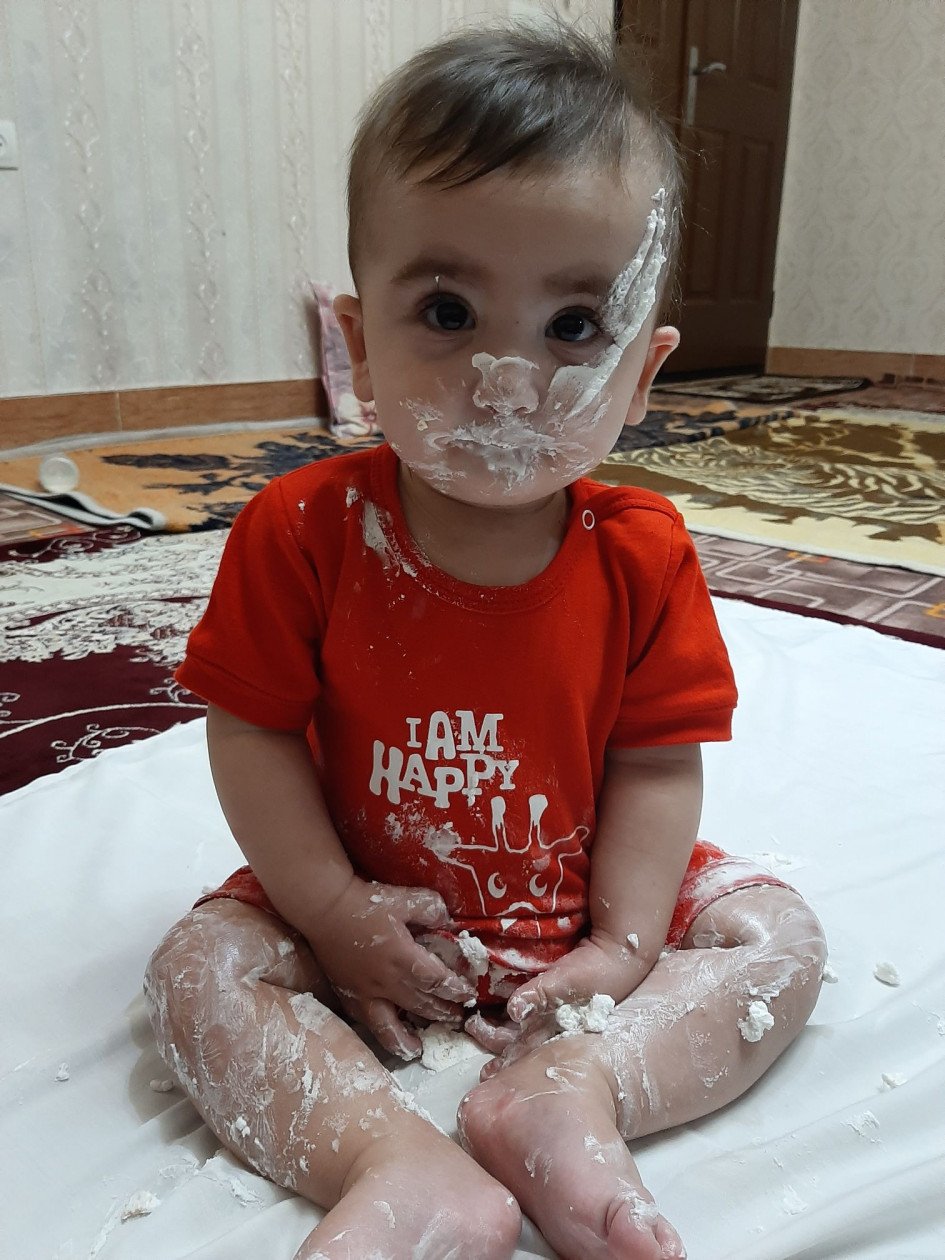 غلتیدن نوزاد Arda paşam?