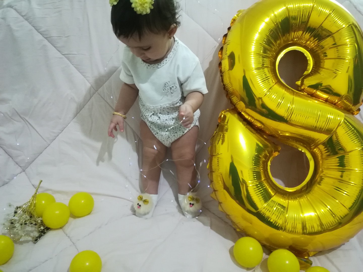 ایستادن نوزاد کوثر معرفاوی