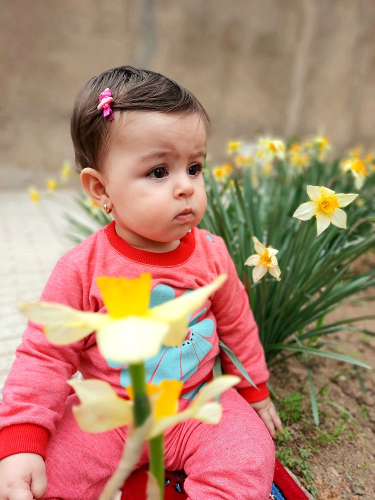 تم عکس بهاری کودک محنا  زین العابدینی