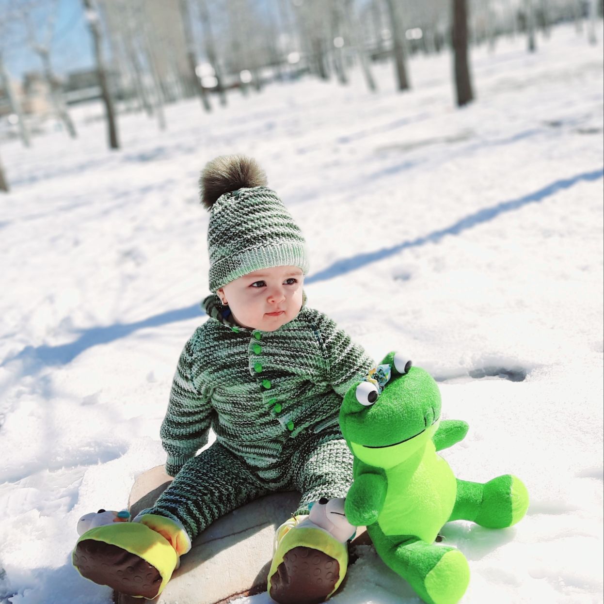 ده ماهگی نوزاد محنا  زین العابدینی