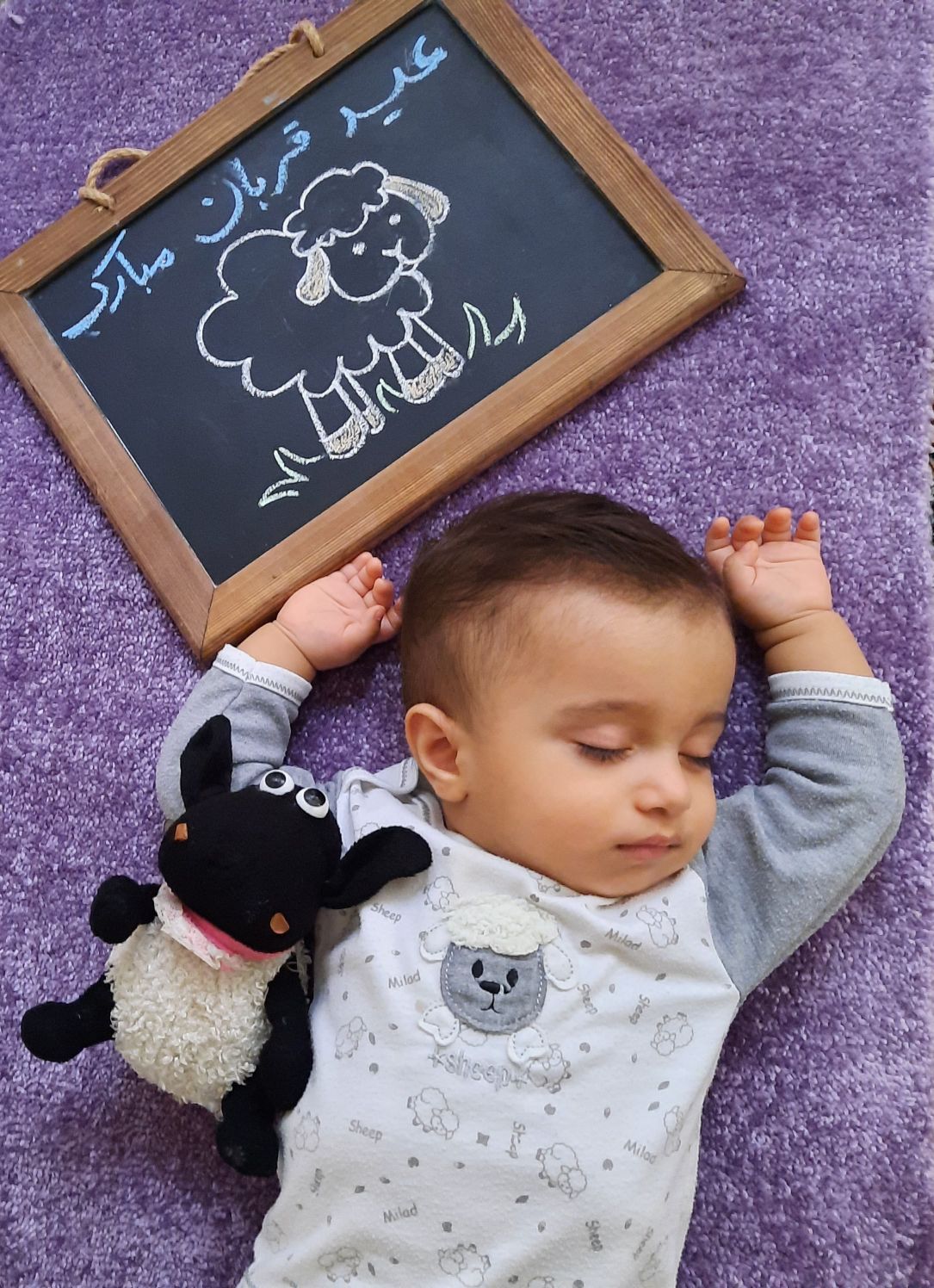 ده ماهگی نوزاد مهیار