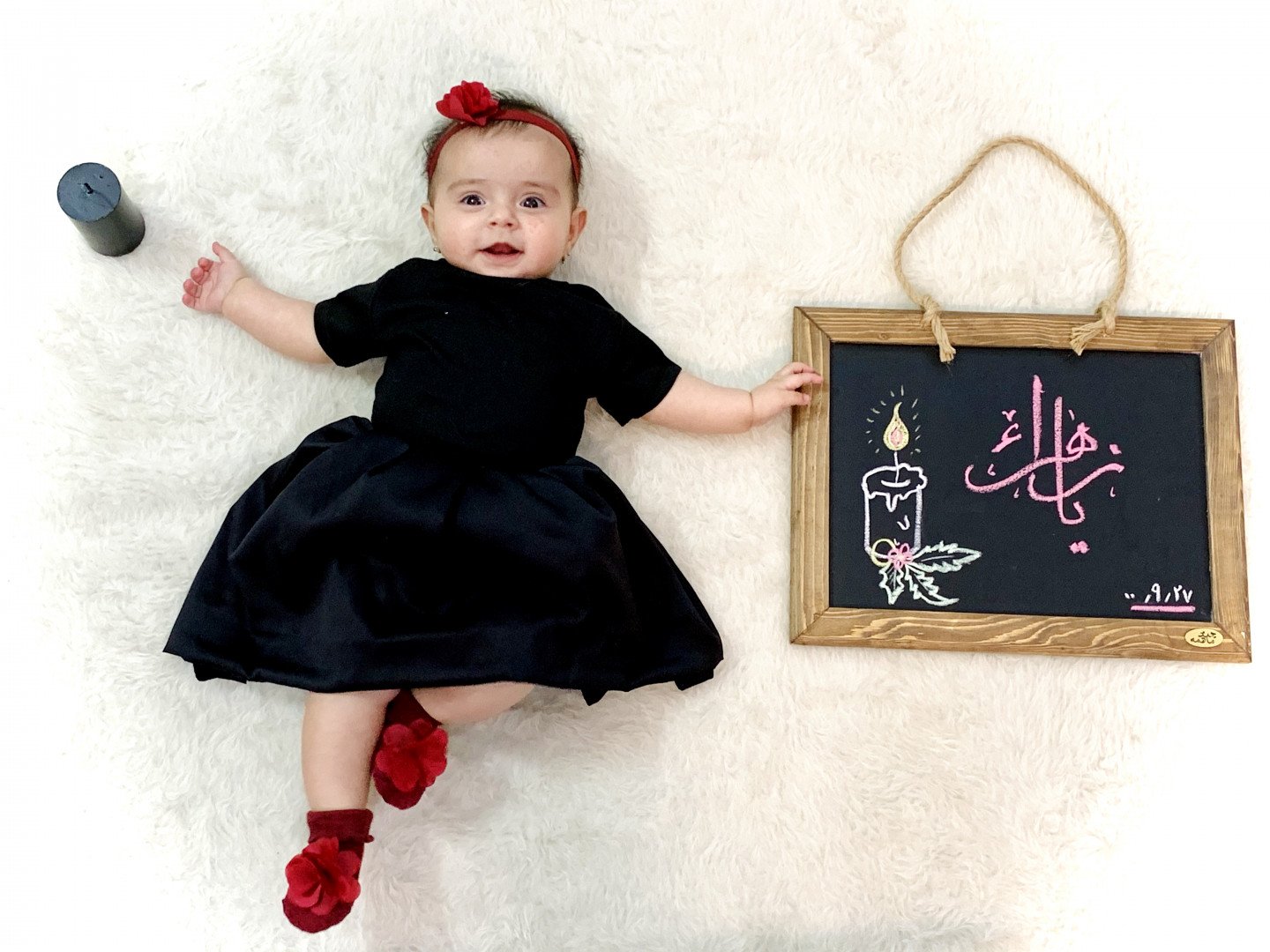 تم عکس پاییزی نوزاد آریانا استیری