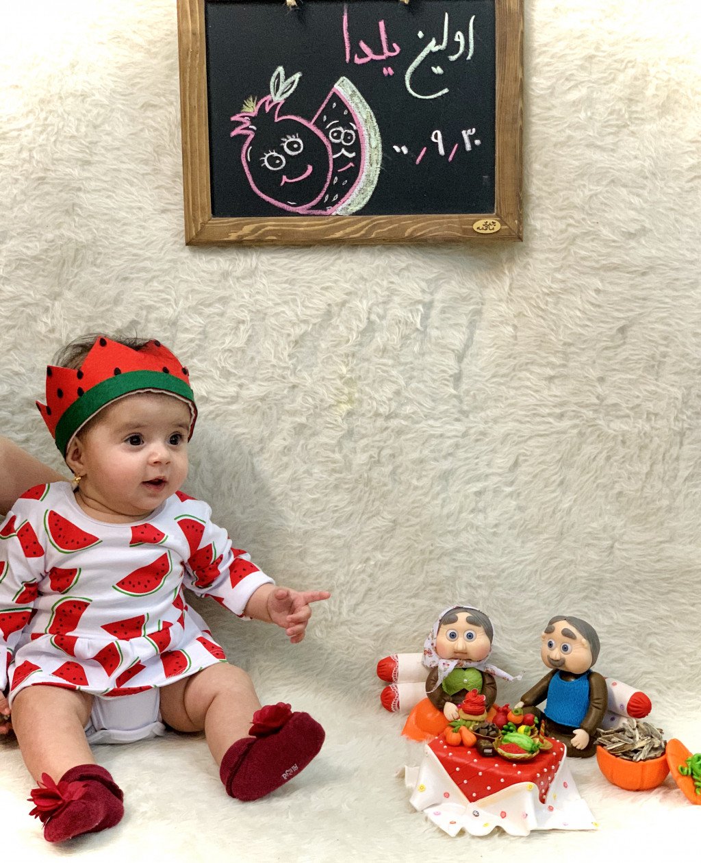 تم عکس پاییزی نوزاد آریانا استیری