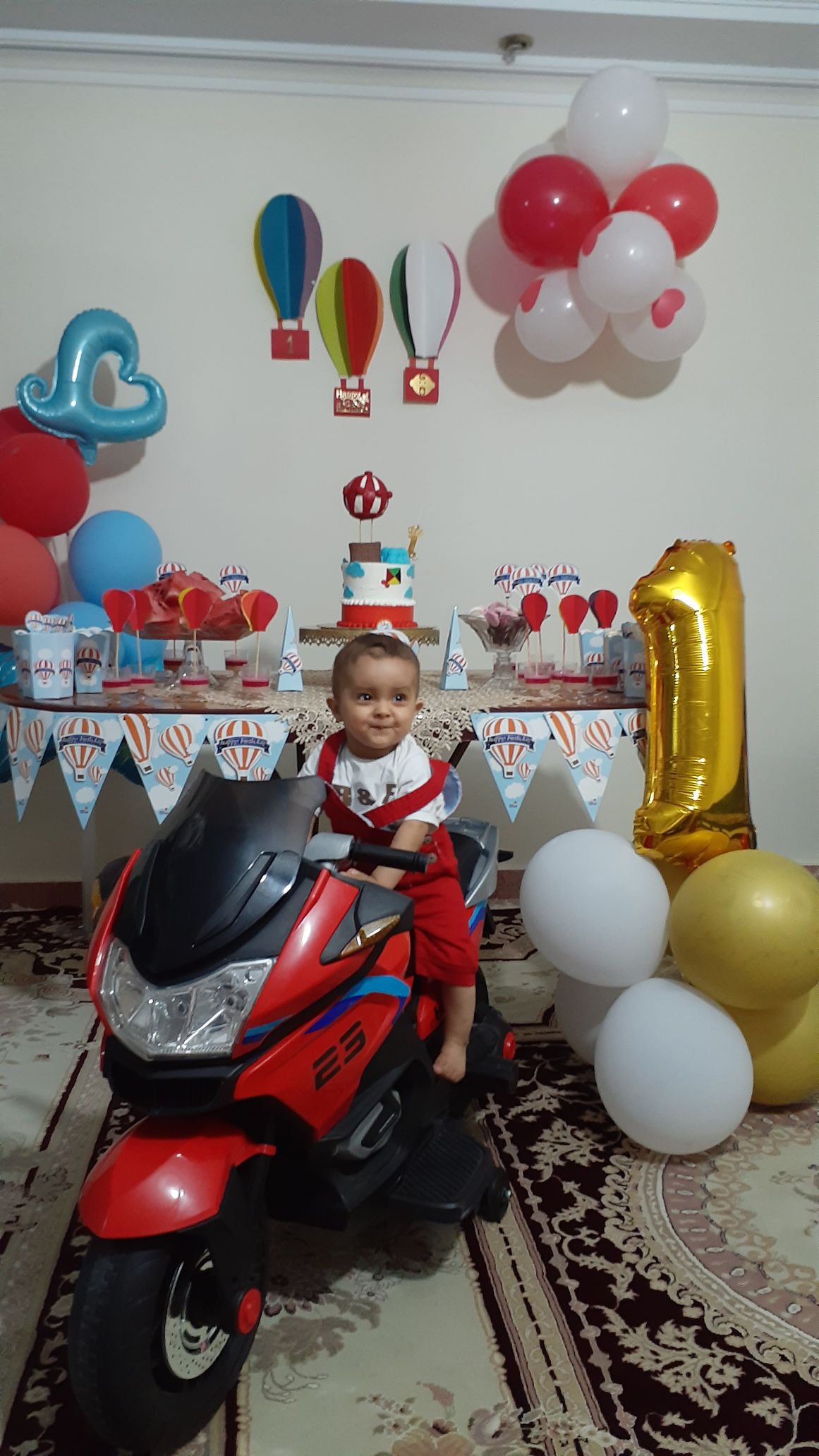 تم عکس تابستانی کودک محمدرضا