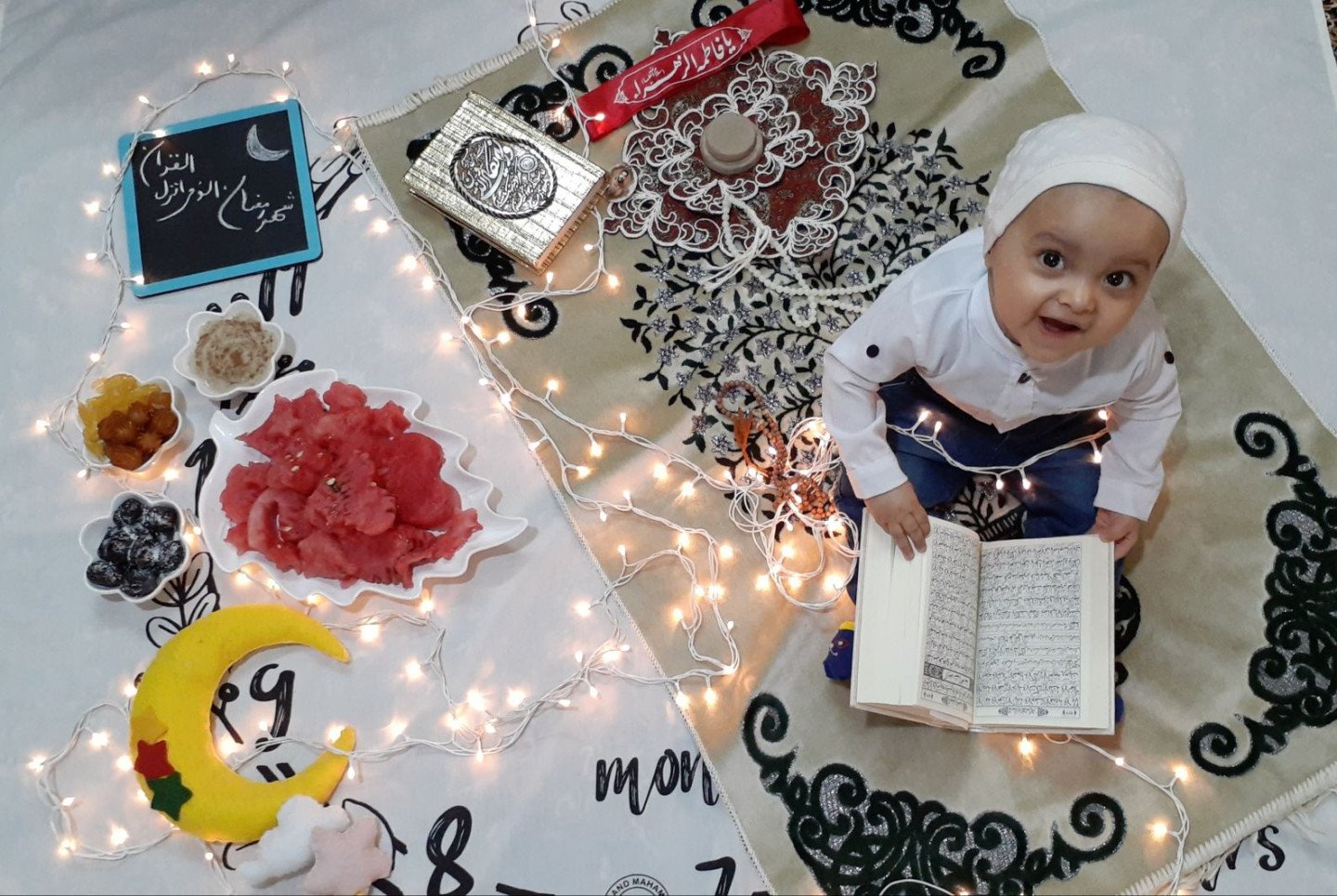 نه ماهگی نوزاد محمدرضا