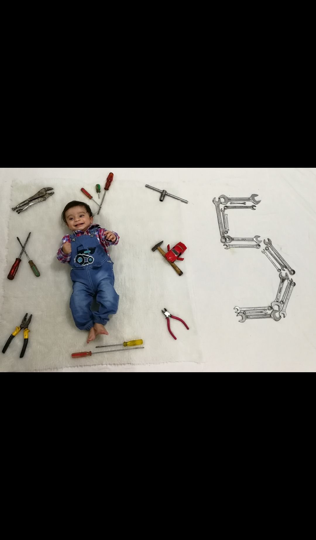 ۵ماهگی رهام براری