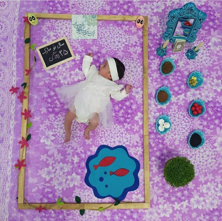 دو ماهگی نوزاد آوا روحبخش