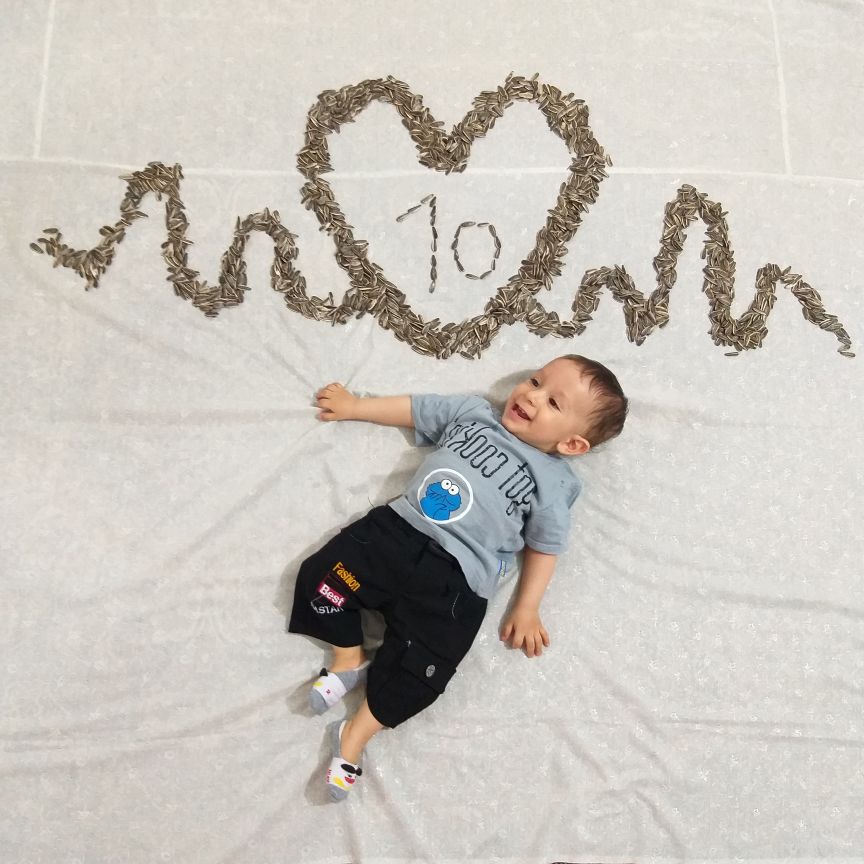 ده ماهگی نوزاد اراد