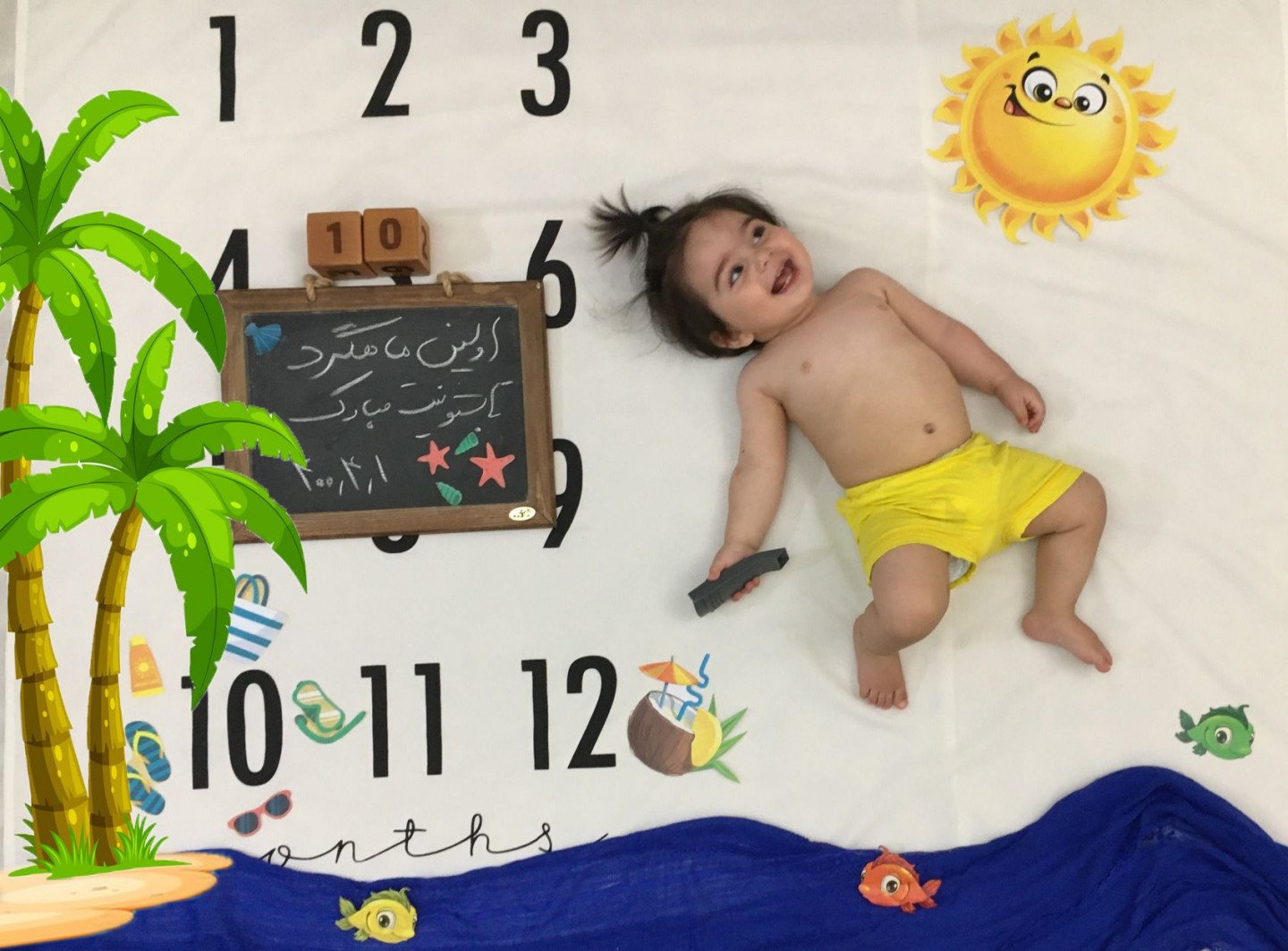 ده ماهگی نوزاد نویان قلیزاده