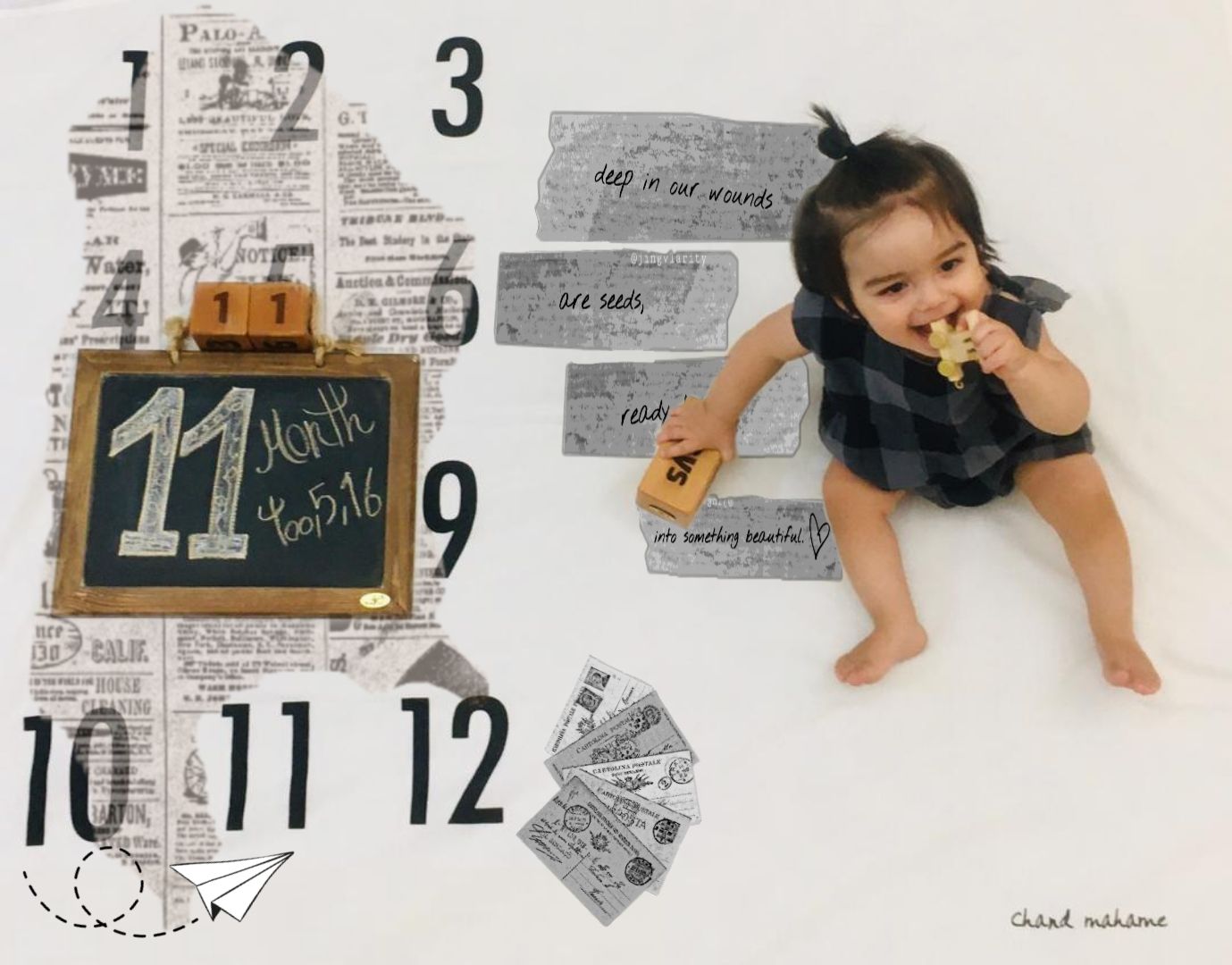 یازده ماهگی نوزاد نویان قلیزاده