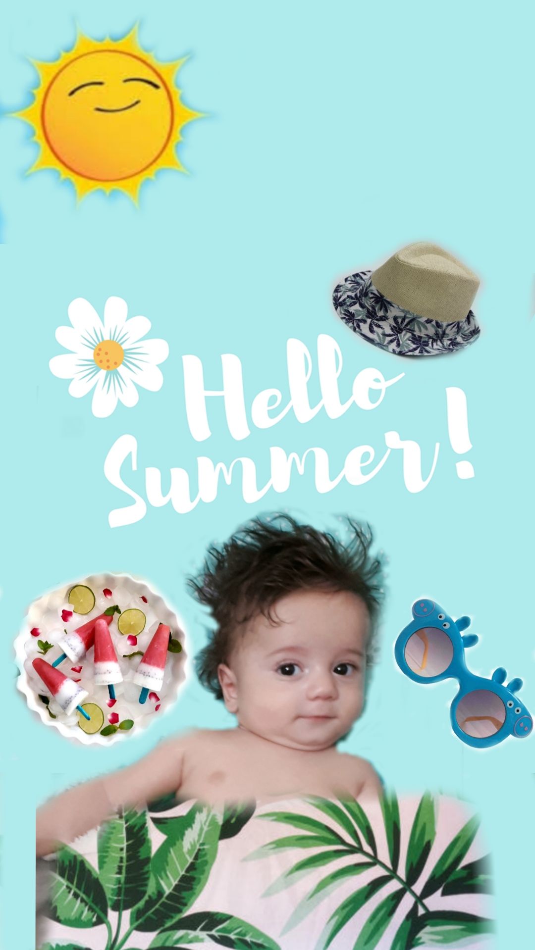 تم عکس تابستانی کودک کارن پارسایی اقبال