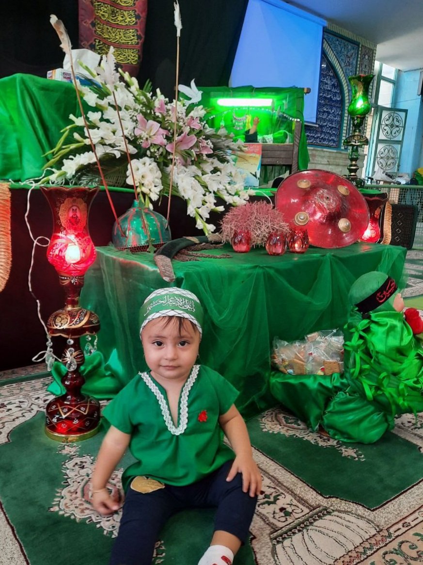 عکس محرم کودک آویسا حسینی