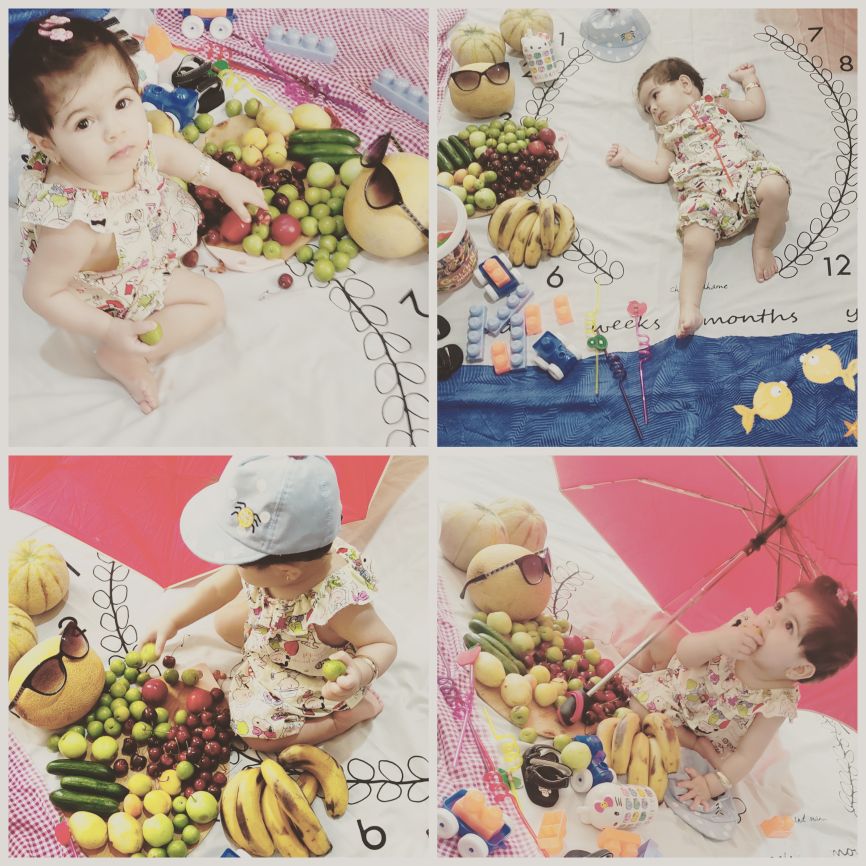 تم عکس تابستانی کودک سلین بیات