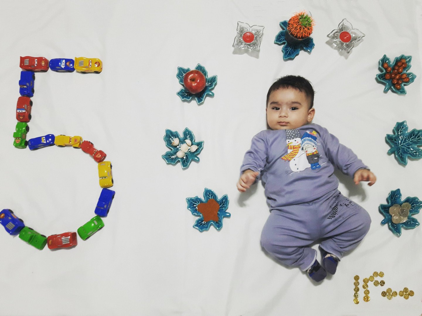 پنج ماهگی نوزاد آرسام دودکانلوی میلان