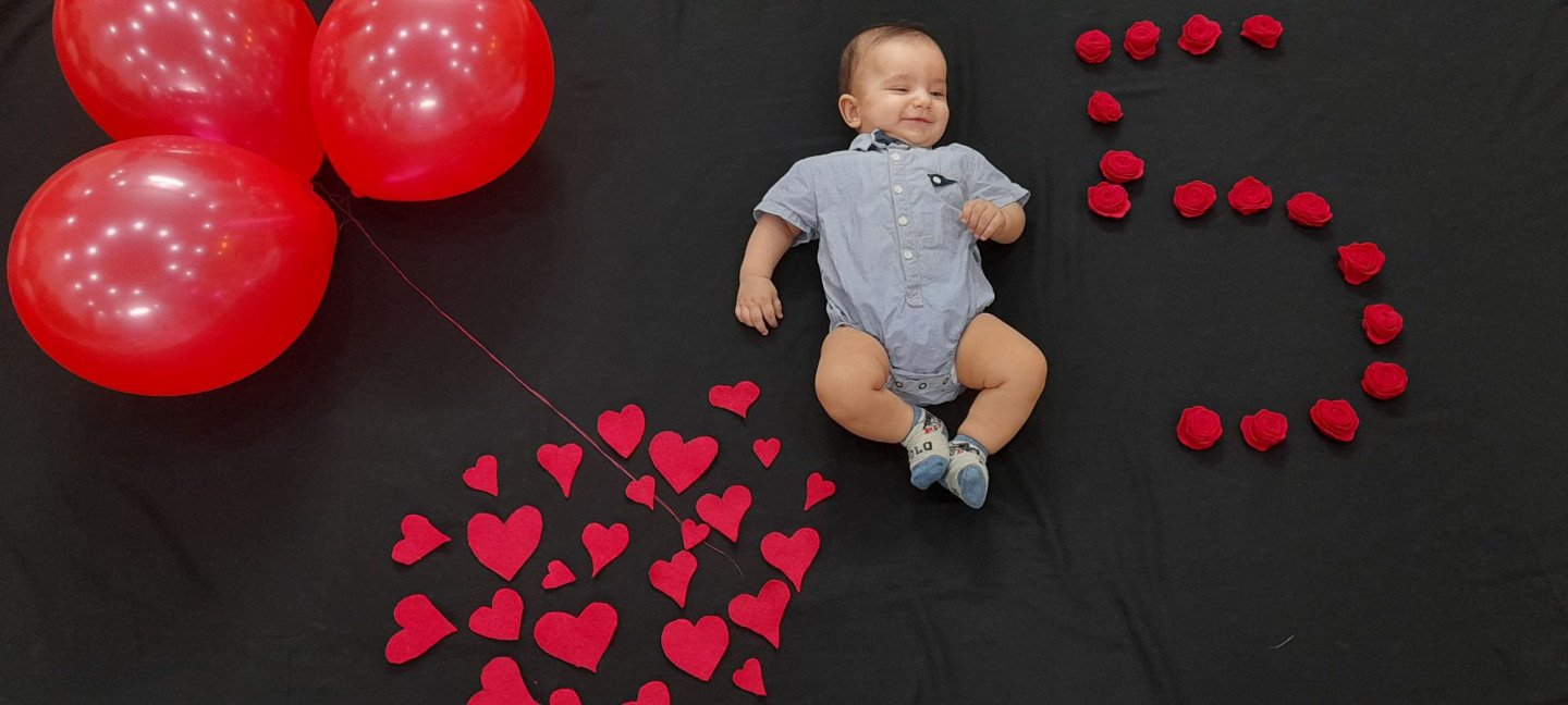 جشن ولنتاین کودک mohamadhosein