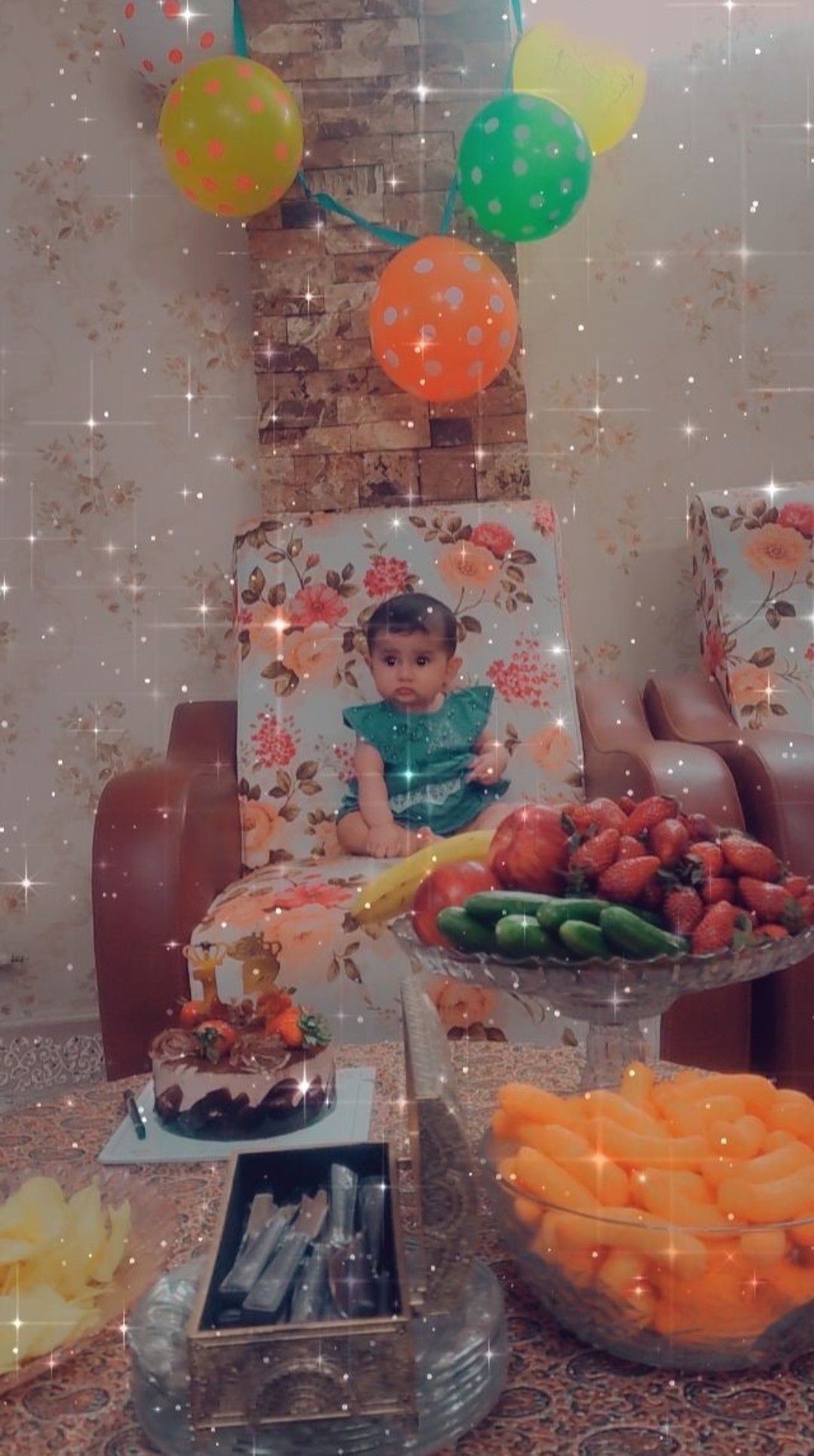 اولین نشستن نوزاد مرسانا قربان‌زاده