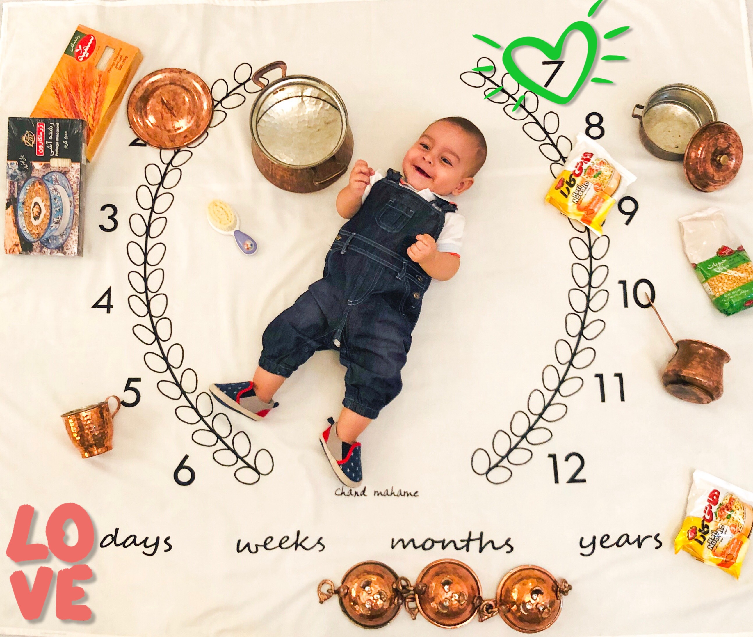 شروع غذای کمکی امير محمد تاجيك