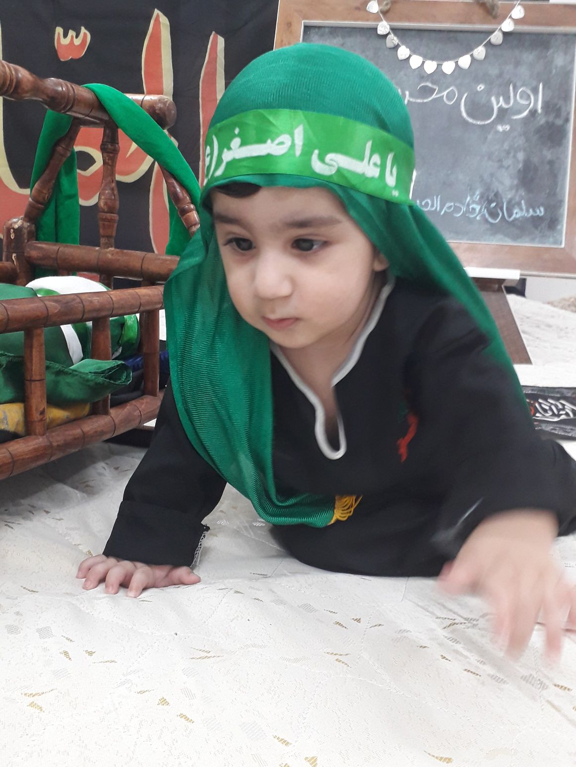 نه ماهگی نوزاد سلمان عبدویس