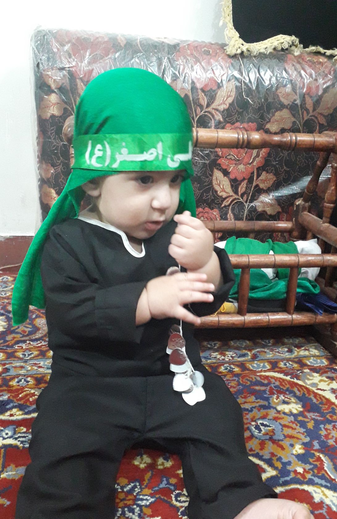 عکس محرم کودک سلمان عبدویس