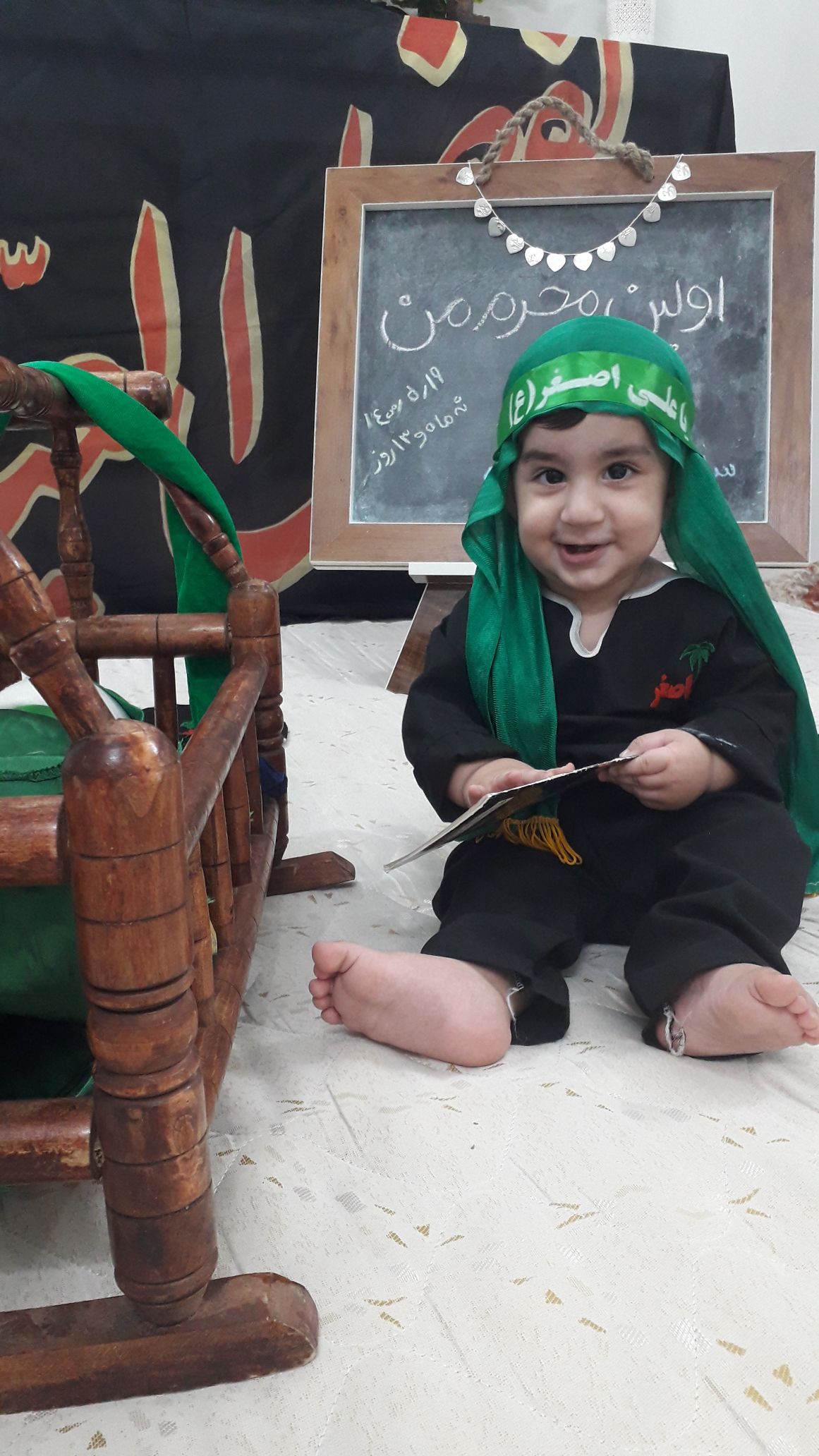 عکس محرم کودک سلمان عبدویس