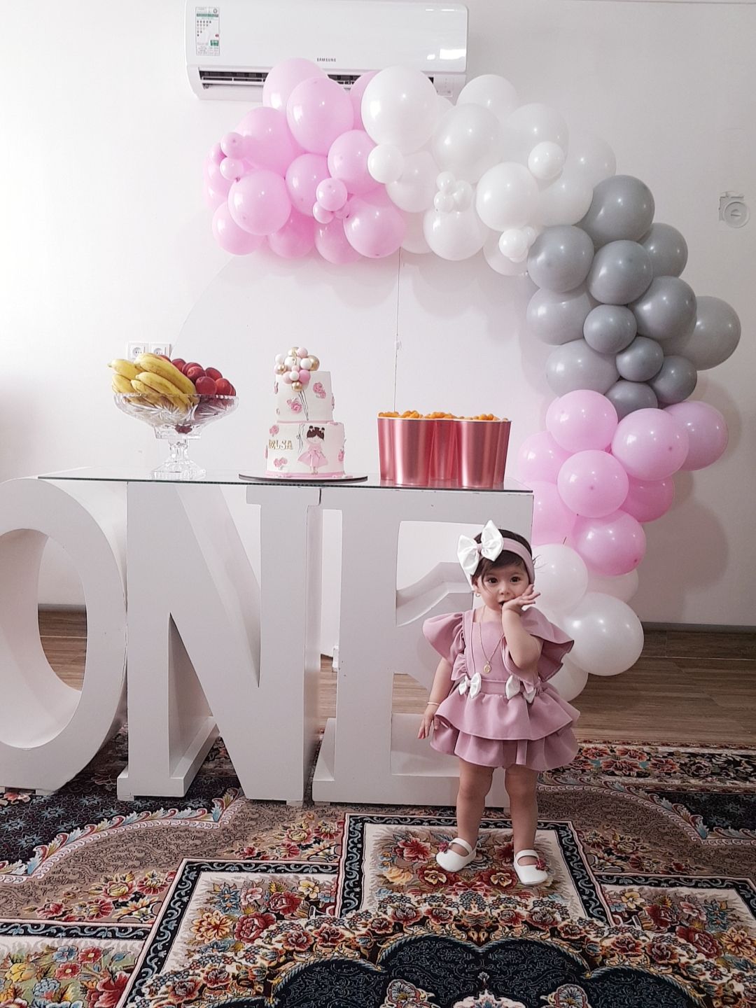 تولد یک سالگی کودک دلسا خدایی❤