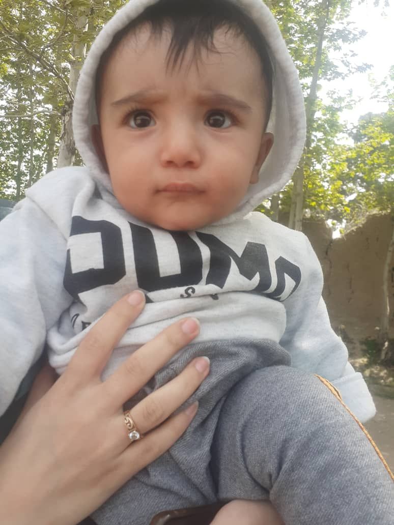 هشت ماهگی نوزاد علی اکبر کاکاوند