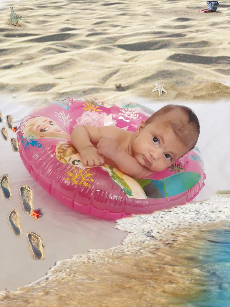 شش ماهگی نوزاد غزال داودی زنجانی