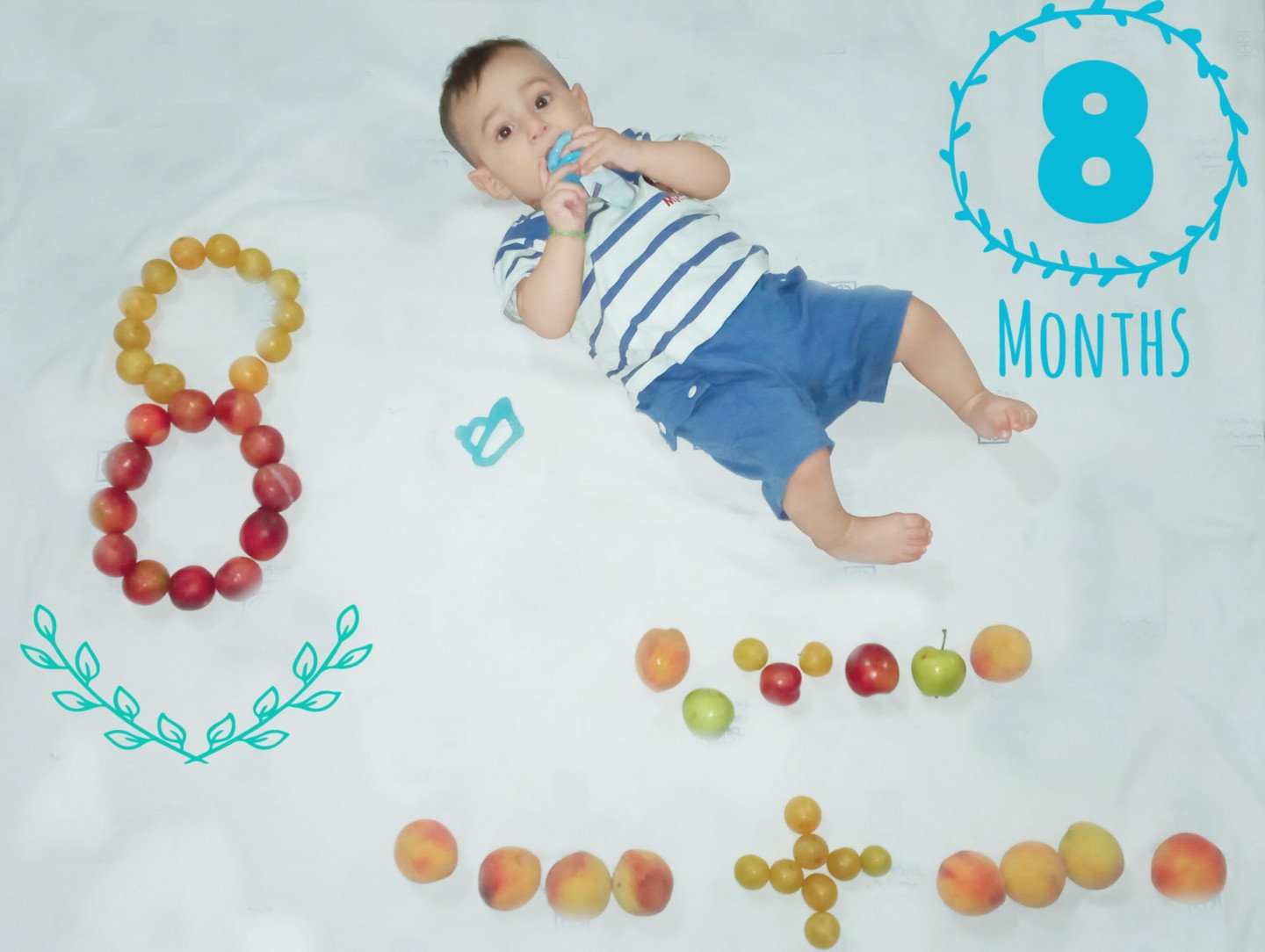 هشت ماهگی نوزاد محمدمعراج