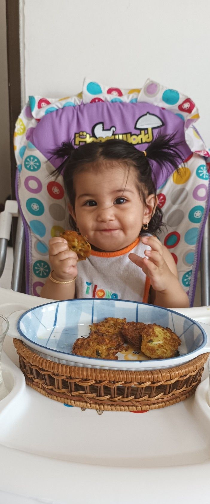 شروع غذای کمکی سلین احمدی فرد?❤️