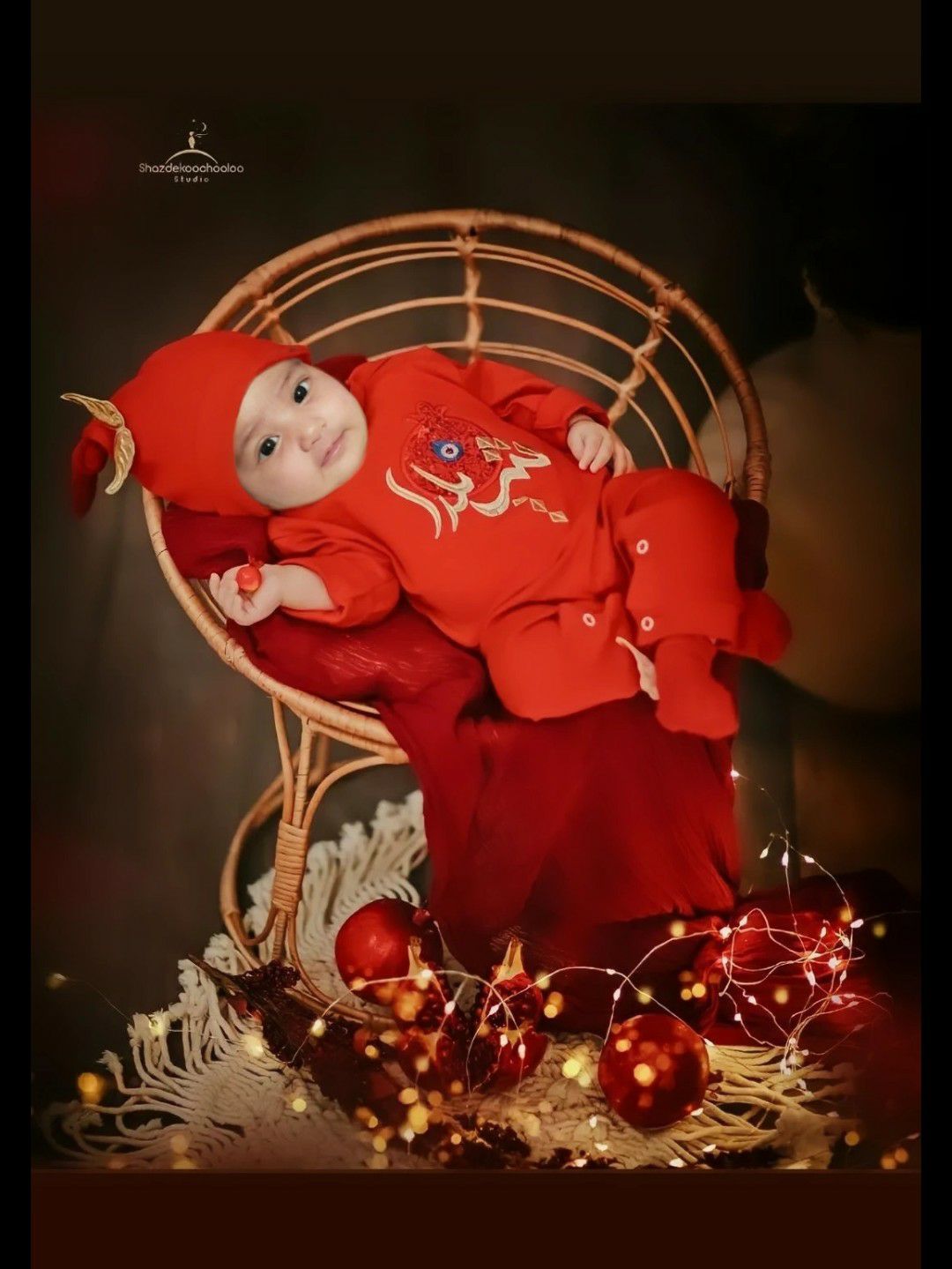 شب-یلدا-کودک سلین احمدی فرد?❤️