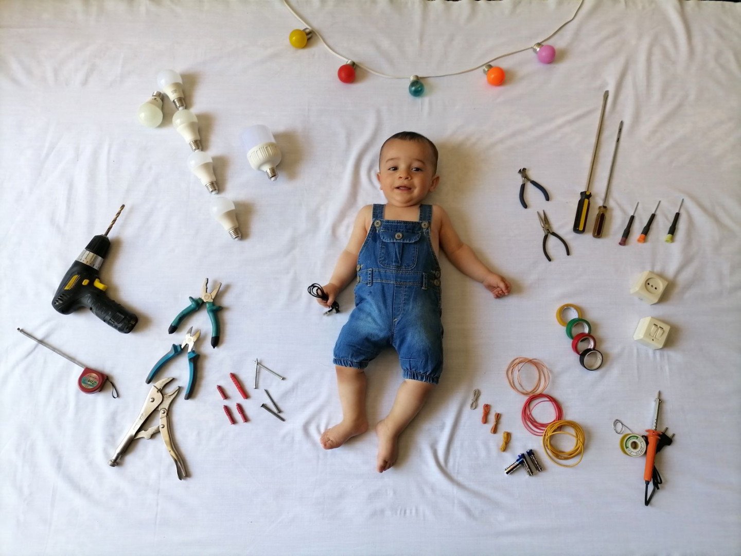 ده ماهگی نوزاد ماهان کوچولو