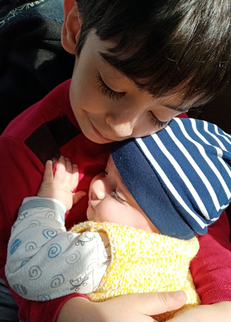 لالا کردنم ماهان کوچولو