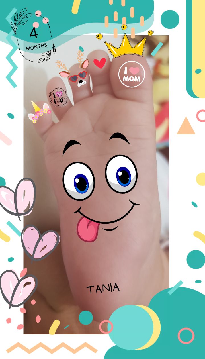 غلتیدن نوزاد تانیا