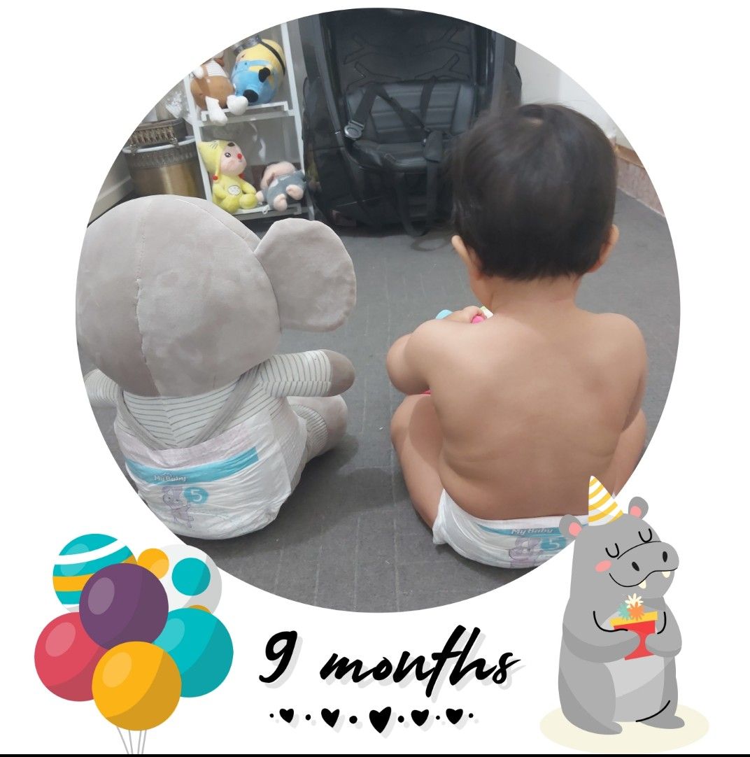 اولین نشستن نوزاد هامین عارفی نسب