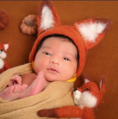 تم عکس زمستانی نوزاد هامین عارفی نسب
