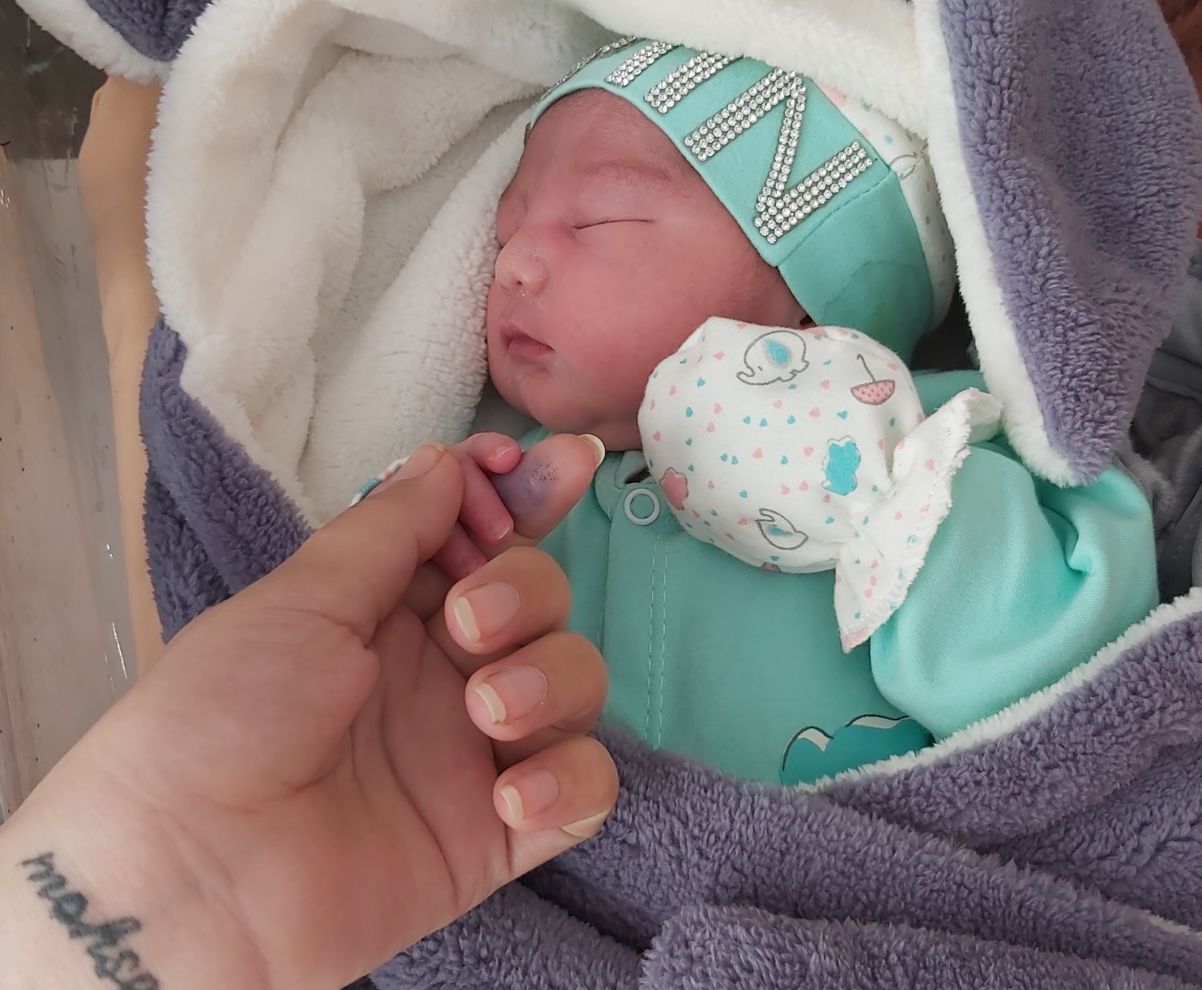 بارداری هامین عارفی نسب