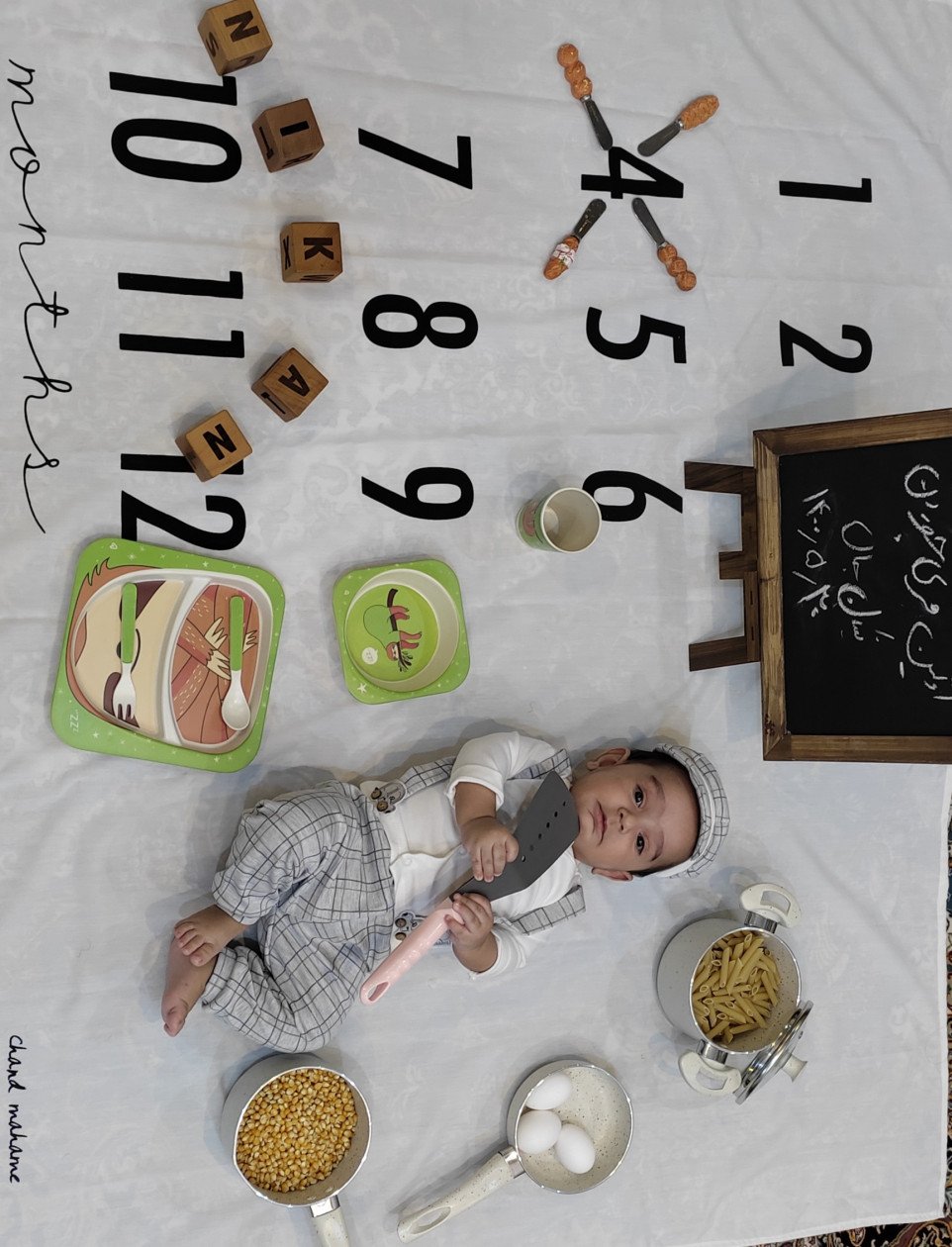 شروع غذای کمکی نیکان نیکوکلام