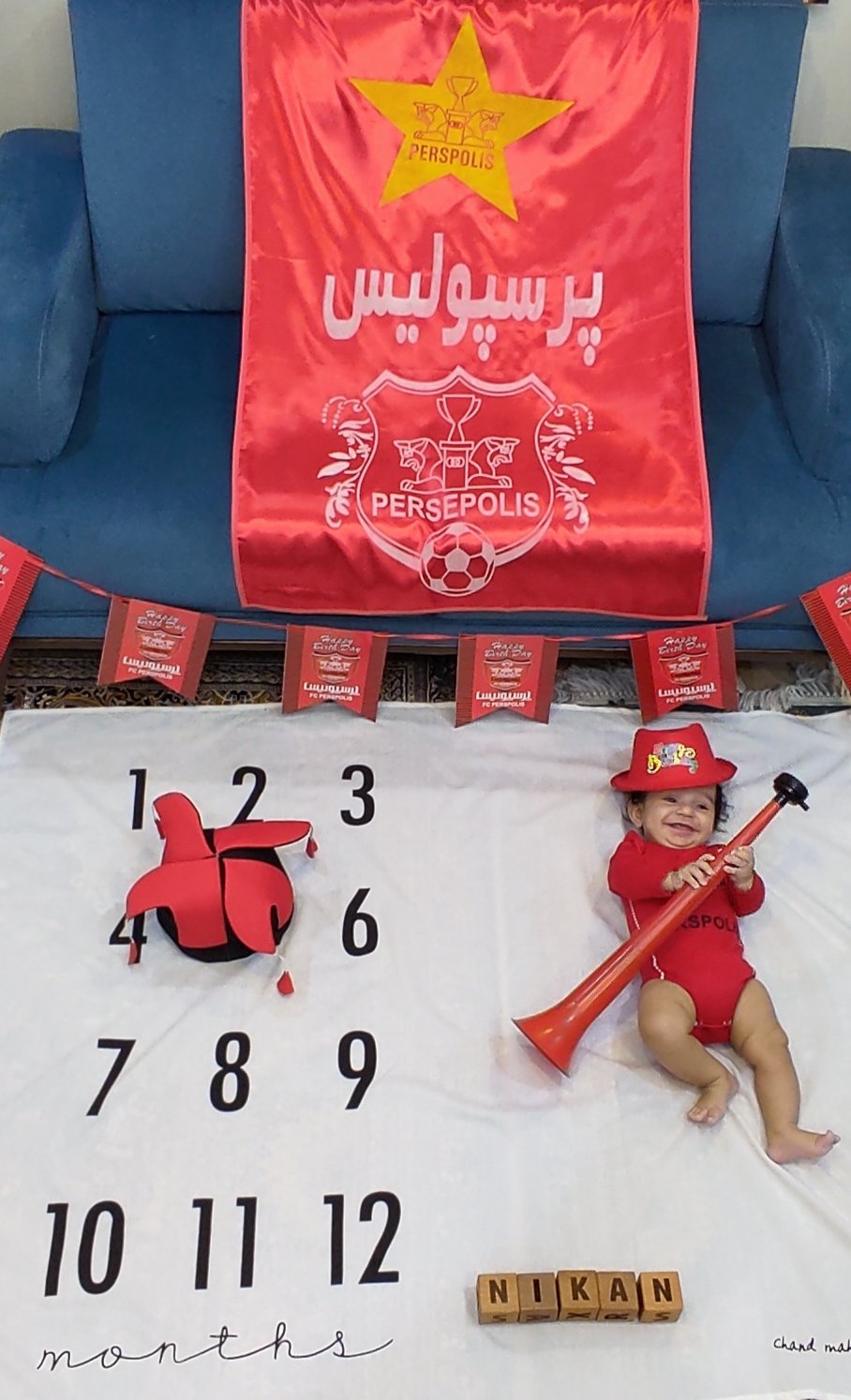 شروع غذای کمکی نیکان نیکوکلام