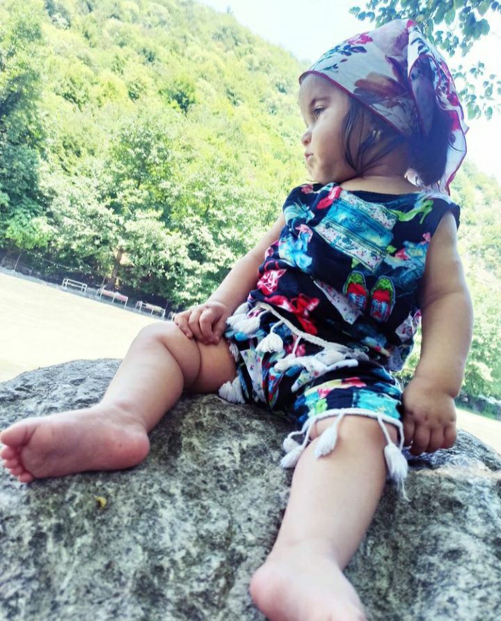 تم عکس تابستانی کودک زهرا مهرآبادی