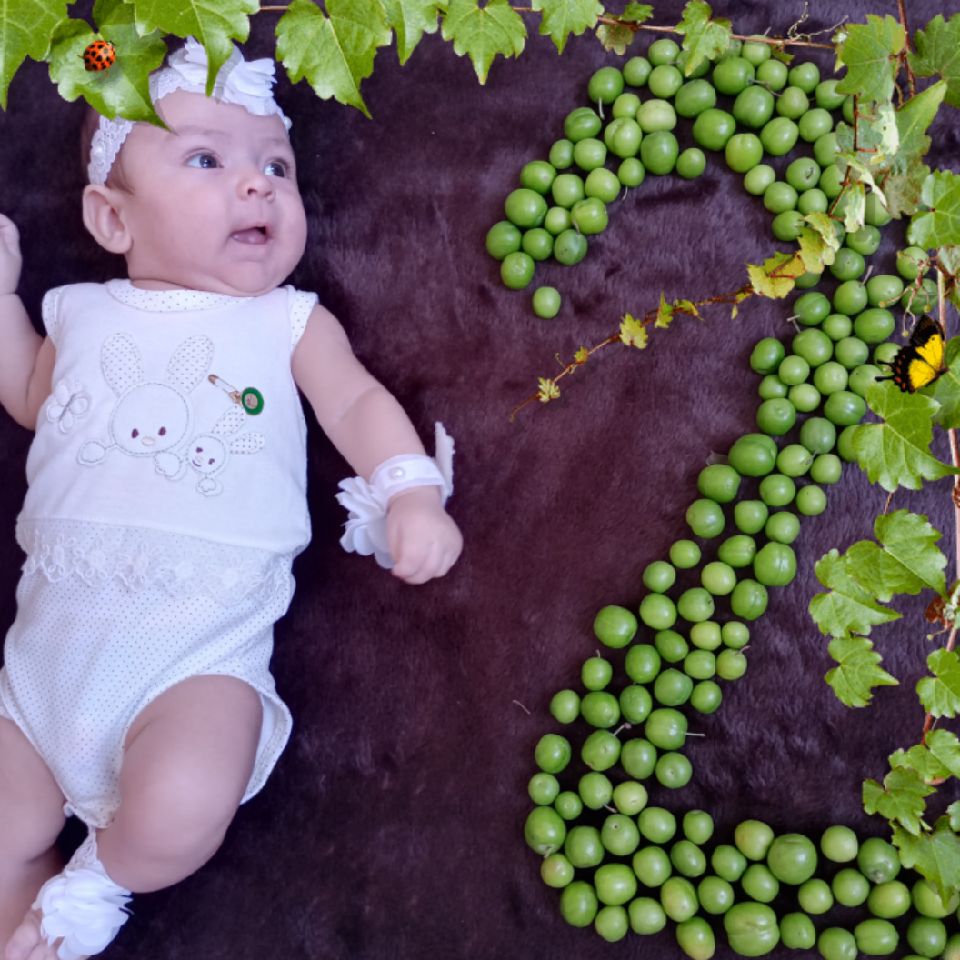 دو ماهگی نوزاد نورا کمیجانی