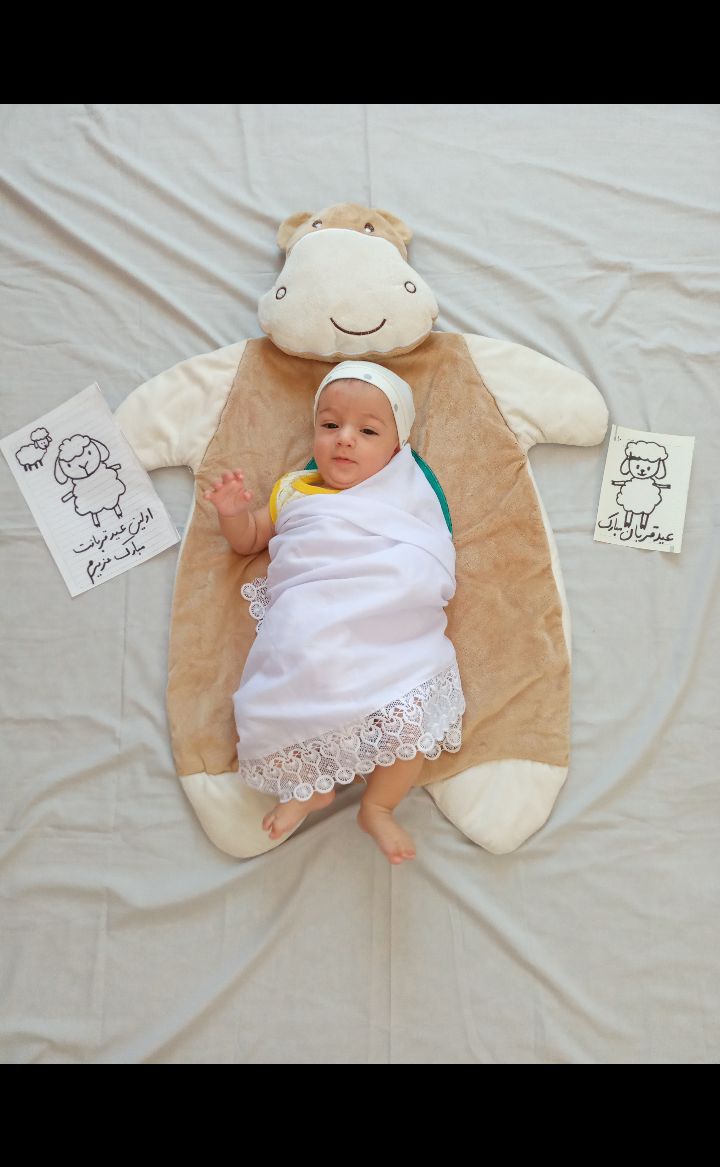 عکس نوزاد پسر اقا امیرعلی