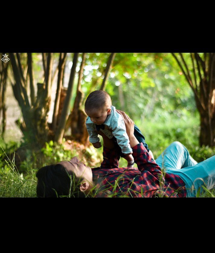 تم عکس بهاری کودک اقا امیرعلی