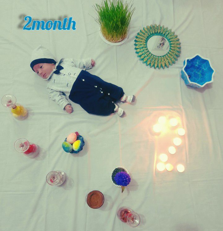 دو ماهگی نوزاد اقا امیرعلی