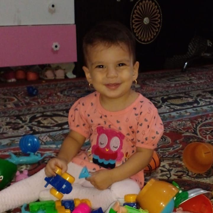 هجده ماهگی کودک ریحانه موقاری