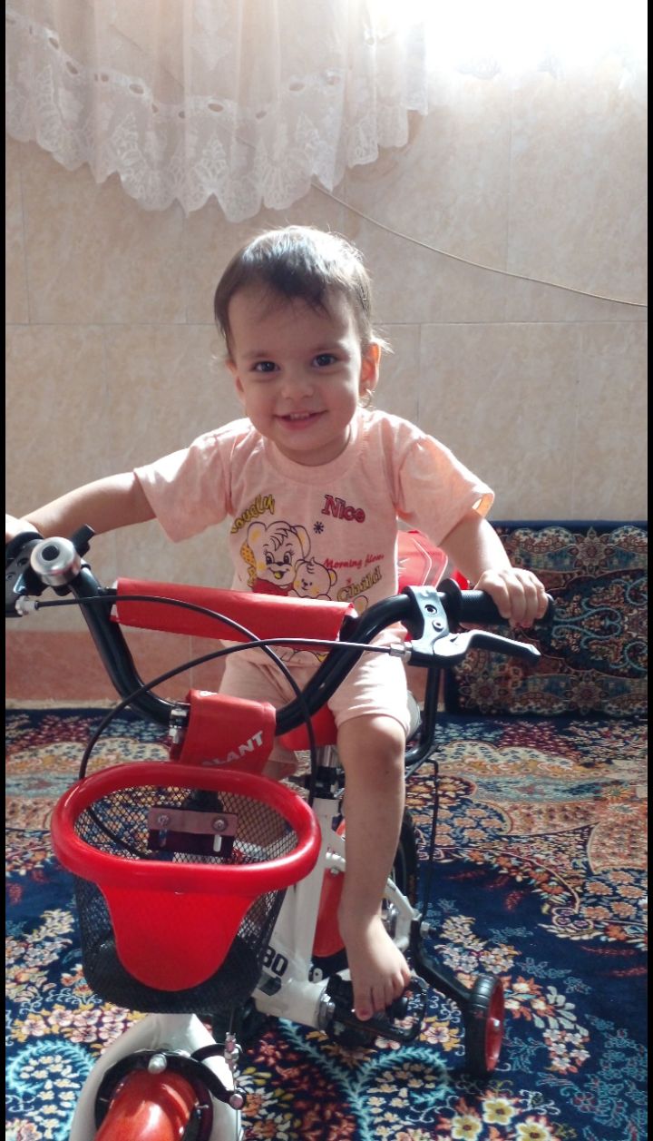 هفده ماهگی کودک ریحانه موقاری