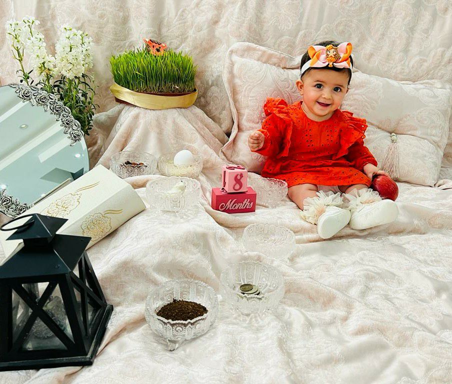 نه ماهگی نوزاد دل‌آرا سلیمانی