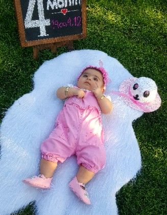 چهار ماهگی نوزاد سلنا خانوم ?