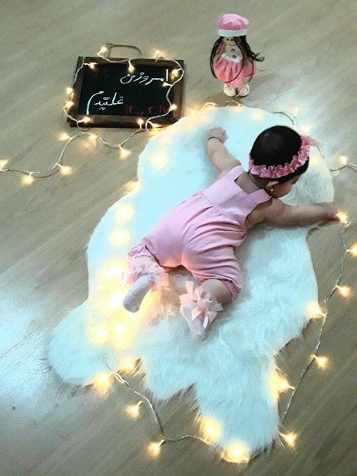 غلتیدن نوزاد سلنا خانوم ?