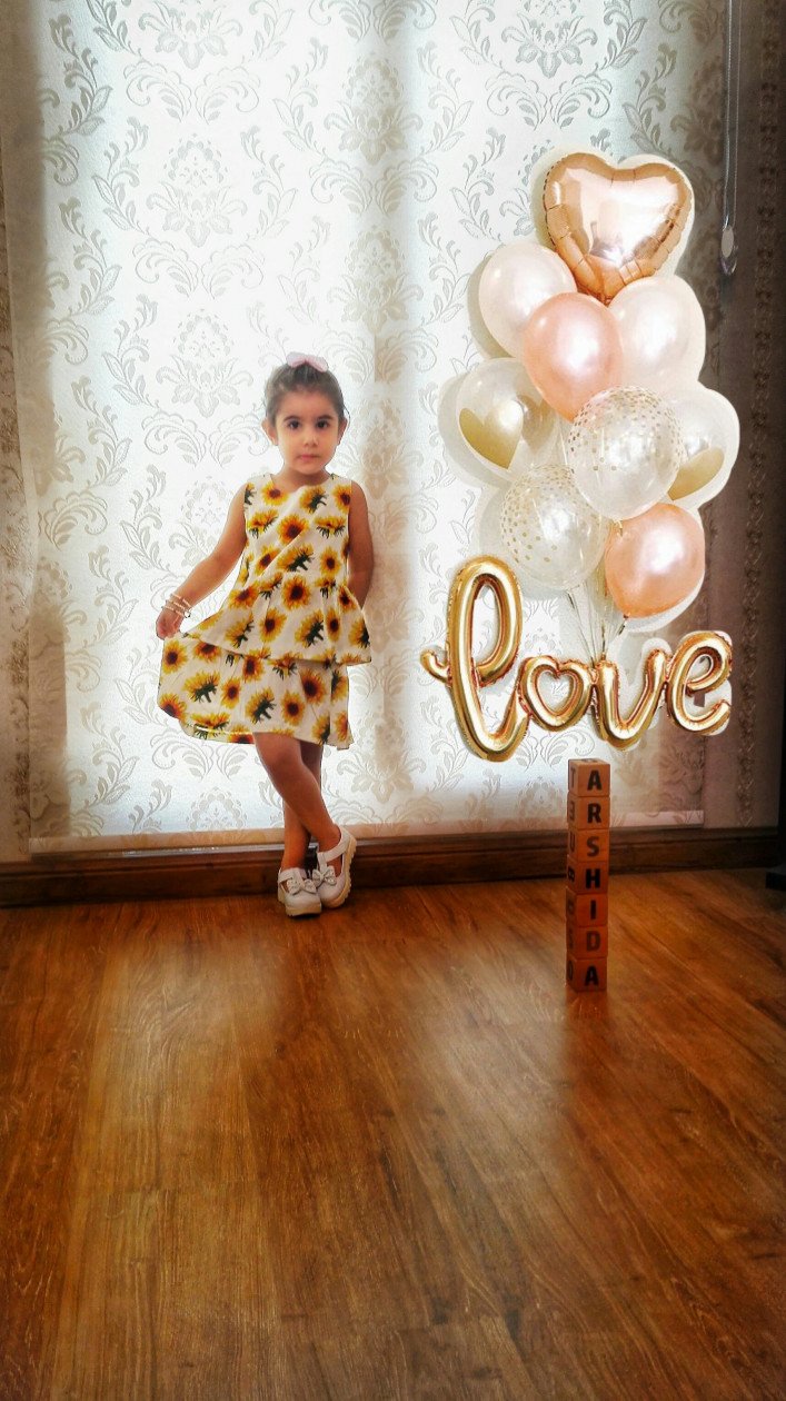 مکعب چوبی حروف لاتین آرشیدا اشرف نیا